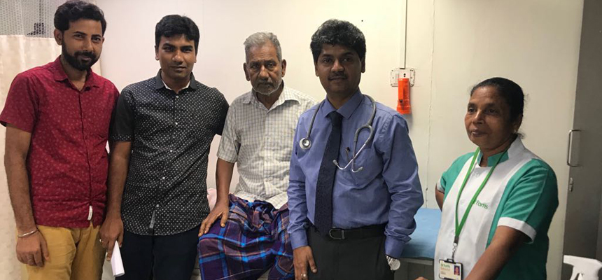 Bangladeshi senior citizen survives life threatening abdominal aortic aneurysm at Fortis Malar