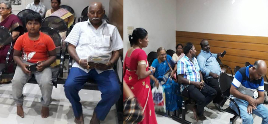 Maxi Vision Eye Hospital organized free health camps to mark world diabetes day