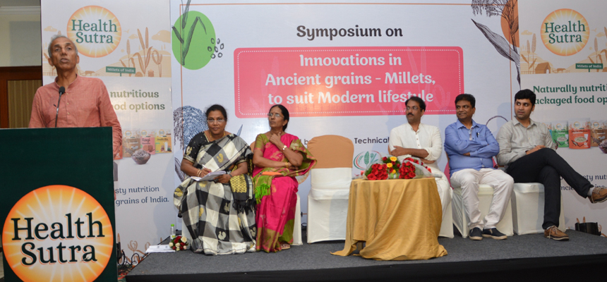 Health Sutra conducts a oneday symposium on innovation in ancient grains to suit modern lifestyle