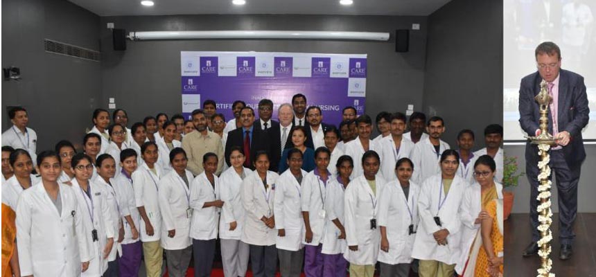 Inauguration of Speciality Nursing Course at CARE Hospitals in association with Global Health Alliance United Kingdom