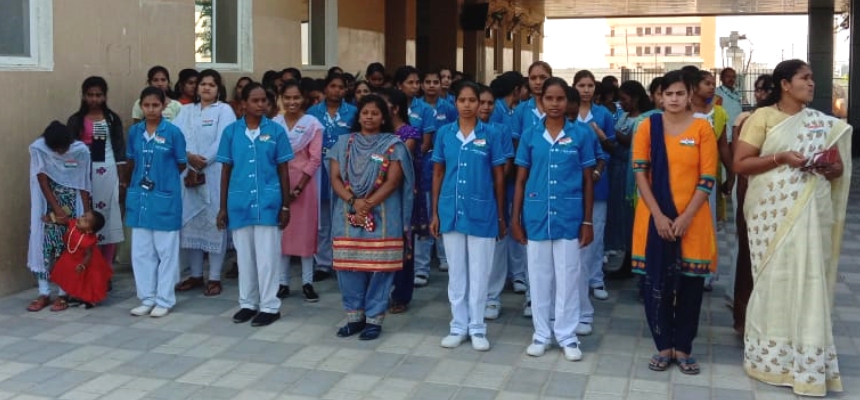 71st Republic Day Celebrated With Fervor At KIMS SAVEERA Hospital