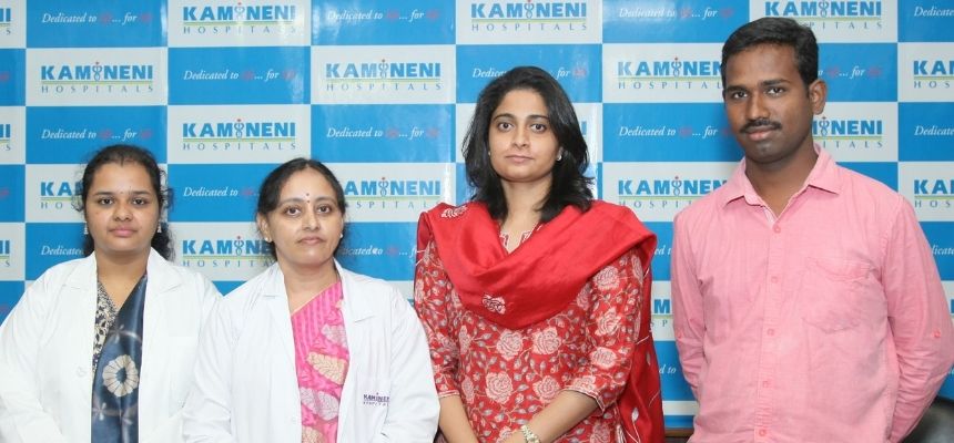 Specialists at Kamineni Hospitals perform complex surgery to save mother and preterm baby from a fatal pregnancy ailment