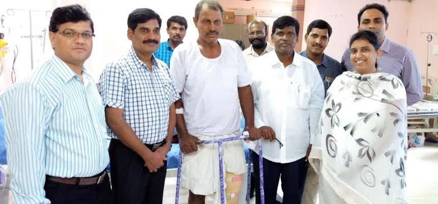Knee replacement surgery in Nizamabad in TS 