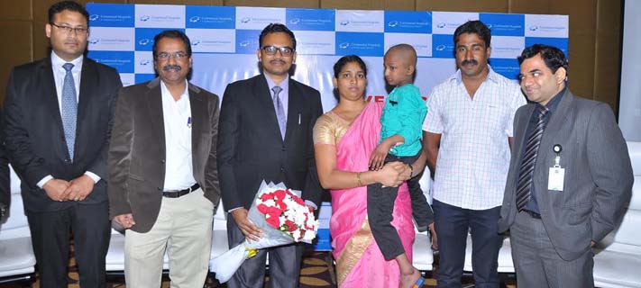 4-year old saved by half match stem cell transplant at Continental Hospitals 