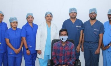 Patient diagnosed with two types of cancers gets relief with Robotic surgery