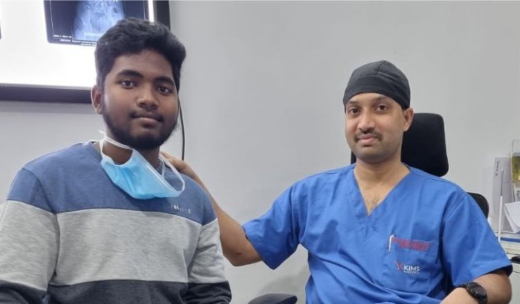 13-year-old relieved from severe spinal deformation called scoliosis