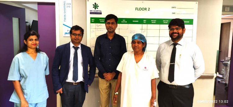 62-Year-Old Women Survives double lobe Brain Aneurysm