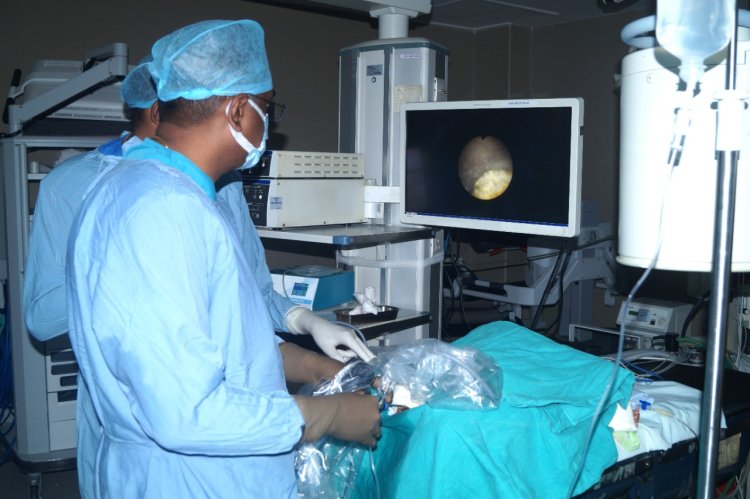 AINU doctors remove Urinary Bladder Stones in a 3 year old boy