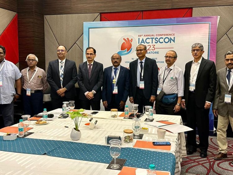 DR. LOKESWARA RAO SAJJA, AN EMINENT CARDIOTHORACIC SURGEON FROM THE CITY IS NOW THE CURRENT PRESIDENT OF THE IACTS