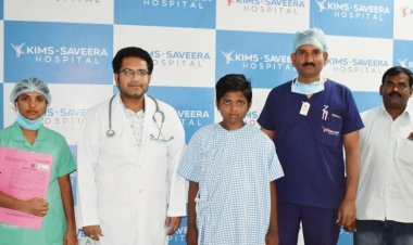 Pacemaker on a 13-year-old boy