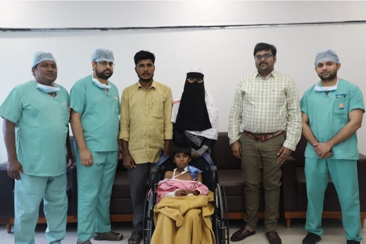 9 year old boy presented to Mallareddy hospital with history of injury to right upper limb axilla