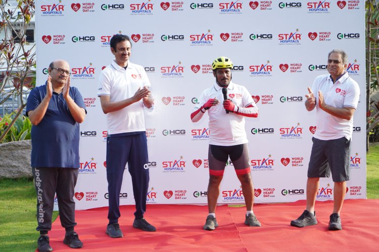Star Hospitals and Hyderabad Cyclists Group Join Forces to Raise Heart Health Awareness through Cycling Event