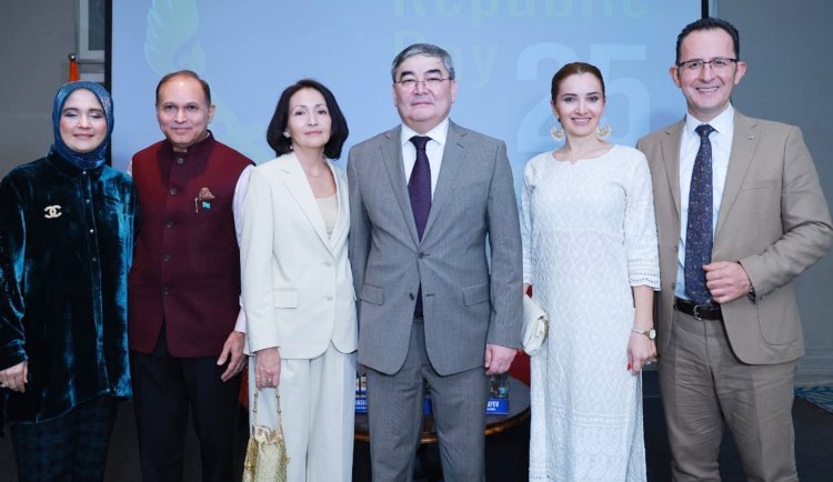 Kazakhstan Ambassador H.E Mr Nurlan Zhalgasbayev, announces expansion of consular responsibilities of Nawab Mir Nasir Ali Khan to adjoining 3 states, in addition to Telangana & AP!