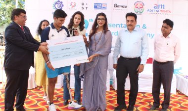 Para-athletes who brought laurels to India & AMF at the recent national & international tournaments, felicitated!