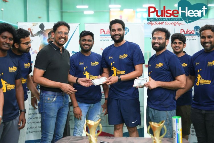 Pulse Heart Super Specialty Hospital Organizes its First-Ever Doctors' Badminton Tournament in Telangana