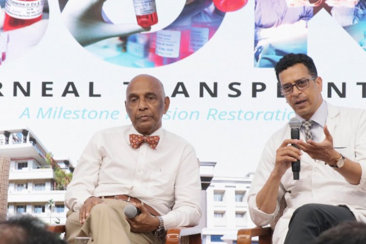 V Prasad Eye Institute (LVPEI) leads the world in Corneal Transplantation   50, 000 plus corneal transplants performed   Highest ever in the world.I’m