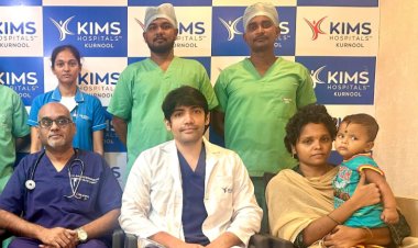 Six-Month-Old Baby Successfully Treated for Kidney Stones at Kurnool KIMS Hospital