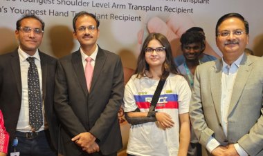 Anamta Ahmad, the World’s youngest recipient of a Shoulder-Level Arm Transplant Set to Return Home Happily, After A Month