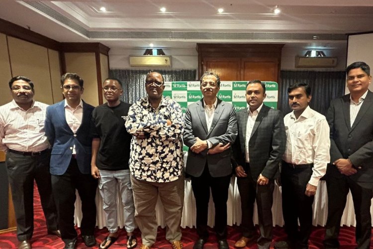 61-Year-Old African Doctor morbidly Obese successfully treated for End-Stage Renal Disease via Robot-Assisted Kidney Transplant at Fortis Hospital Cunningham Road