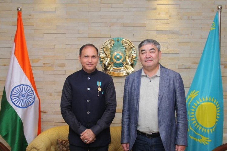 DR. NAWAB MIR NASIR ALI KHAN REAPPOINTED AS THE HONORARY CONSUL GENERAL OF REPUBLIC OF KAZAKHSTAN IN HYDERABAD FOR TELANGANA AND ANDHRA PRADESH INDIA, FOR FIVE MORE YEARS!