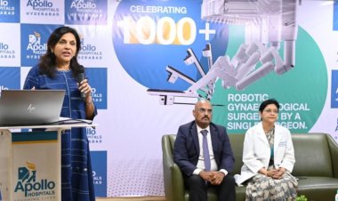 India’s First Woman Surgeon Crosses 1000+ Robotic Gynaecological Surgeries at Apollo Hospitals, Jubilee Hills