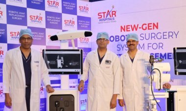 STAR Hospitals, Nanakramguda Launches New-Gen Robotic Surgery System for Joint Replacement Surgery