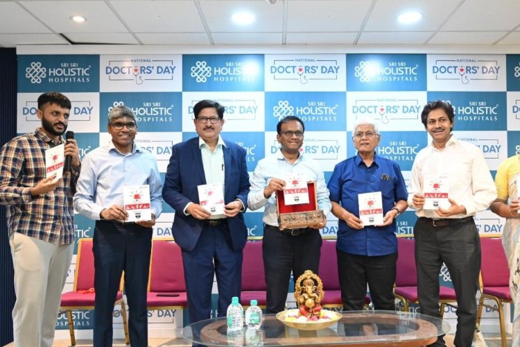 First Aid Book Launched at Sri Sri Holistic Hospitals