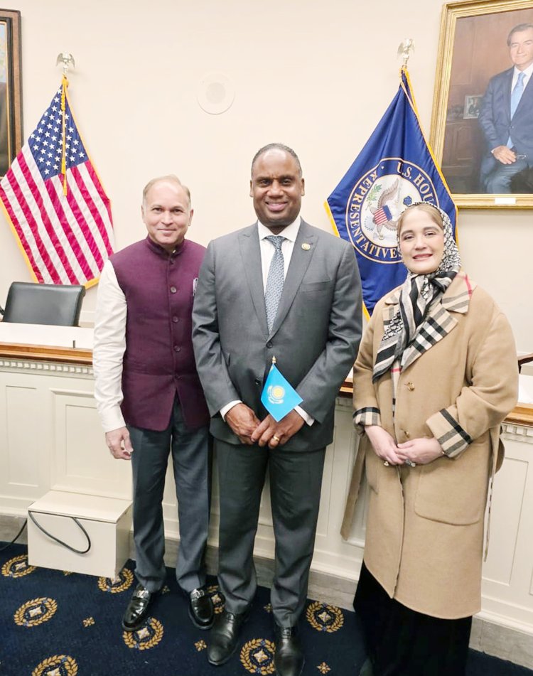 Nawab Mir Nasir Ali Khan Honoured with United States Congressional Medallion and Congressional Proclamation at Capitol Hill, Washington, D.C.