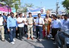 KIMS Hospitals organises road safety awareness rally in Kurnool