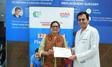 STAR Hospitals Hyderabad Observes World Health Day 2026 driving a unique engagement initiative with a 120-second plank challenge