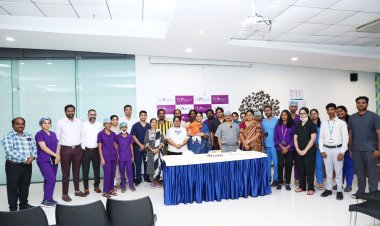 Nine-month-old infant airlifted from Chhattisgarh, saved after 45-day treatment at KIMS Cuddles