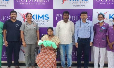 KIMS Cuddles Doctors Give New Lease of Life to Newborn