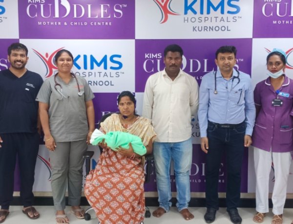 KIMS Cuddles Doctors Give New Lease of Life to Newborn