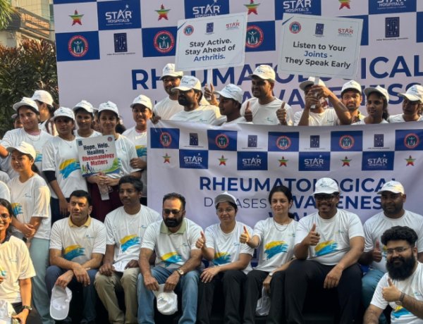 1 in 5 Indians at Risk: Indian Rheumatology Association and STAR Hospitals Hyderabad Launch Awareness Walk to Fight Silent Rheumatology Crisis