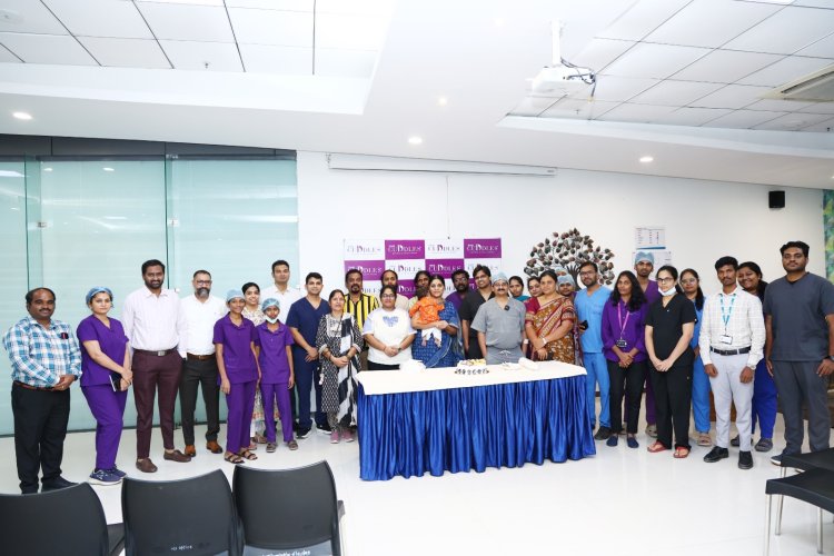 Nine-month-old infant airlifted from Chhattisgarh, saved after 45-day treatment at KIMS Cuddles