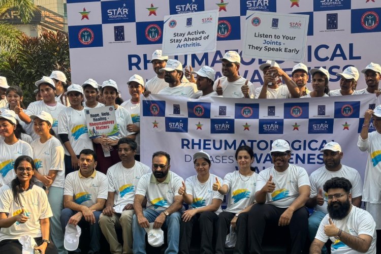 1 in 5 Indians at Risk: Indian Rheumatology Association and STAR Hospitals Hyderabad Launch Awareness Walk to Fight Silent Rheumatology Crisis