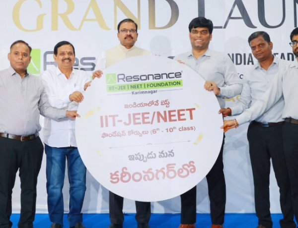 Resonance Foundation Center – Karimnagar Grandly Launched by Shri JD Lakshminarayana Garu!