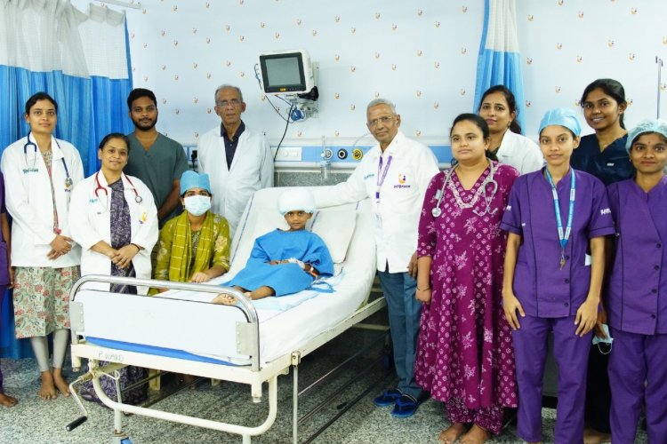 Mauled by Dogs, Saved by Doctors - 7 yrs old makes a remarkable recovery at Kamineni Hospitals