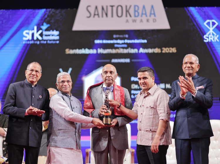 SantokBaa Humanitarian Award to LVPEI Founder