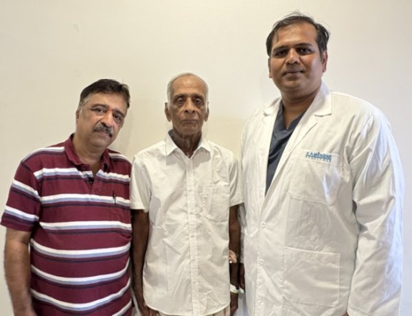 91 Year-Old Successfully Undergoes Kidney Cancer Surgery at Kamineni Hospitals
