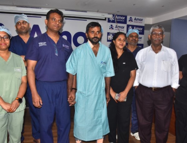 Amor Hospitals doctors reverse three years of 'Immobility' in rare orthopaedic surgical breakthrough