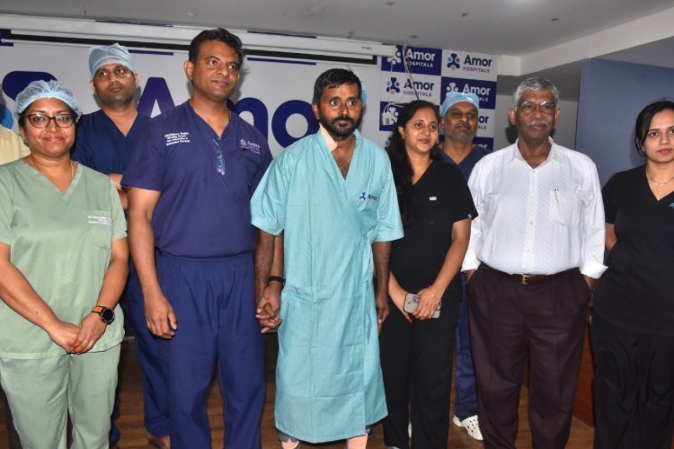 Amor Hospitals doctors reverse three years of 'Immobility' in rare orthopaedic surgical breakthrough
