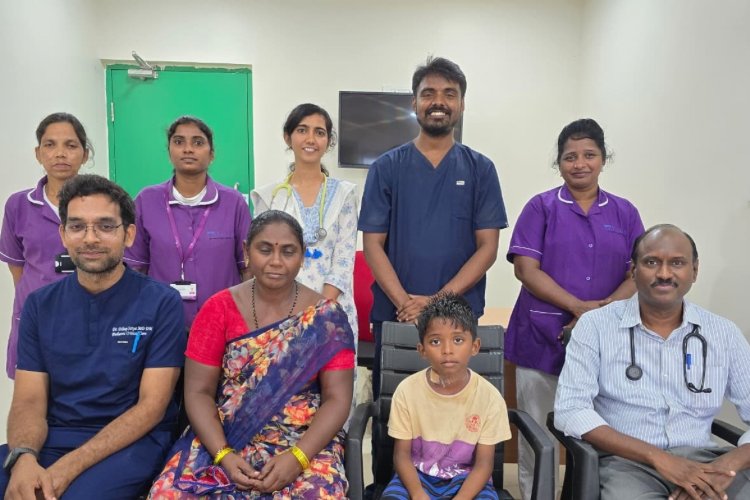 Eight-Year-Old Boy Recovers from Severe Kidney Injury Following Snakebite After Hemodialysis at KIMS Cuddles, Kurnool