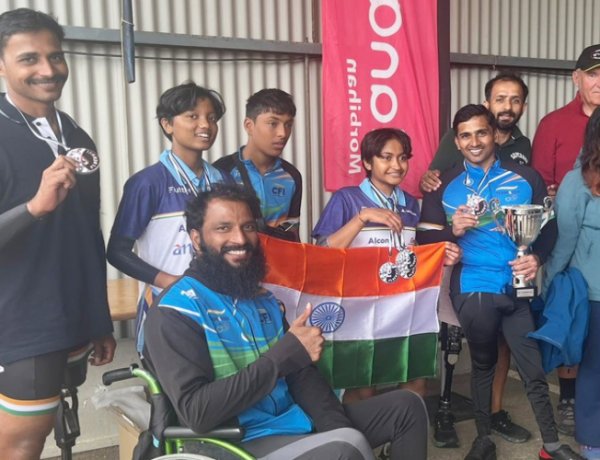 Indian Para-Cycling Team Trained Under Aditya Mehta Foundation Shine in France with 11 Podium Finishes