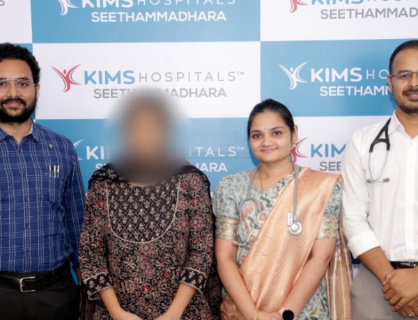 Nine-month pregnant woman suffers brain stroke, saved by KIMS doctors in Vizag