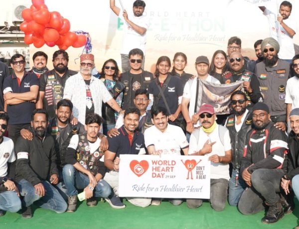 Aster Prime Hospital, 100 Bullet Riders Take Heart Health Awareness to Hyderabad Streets with ‘World Heart BIKE-E-THON’ Ahead of World Heart Day