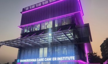 Ramkrishna CARE Cancer Institute Lights Up in Pink for Breast Cancer Awareness
