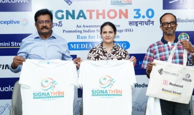 FOR IMMEDIATE RELEASE  Ashray Akruti Unveils Official Jersey and Goodie Bag for ‘SIGNATHON 3.0’ Ahead of Grand Awareness Run on Oct 31